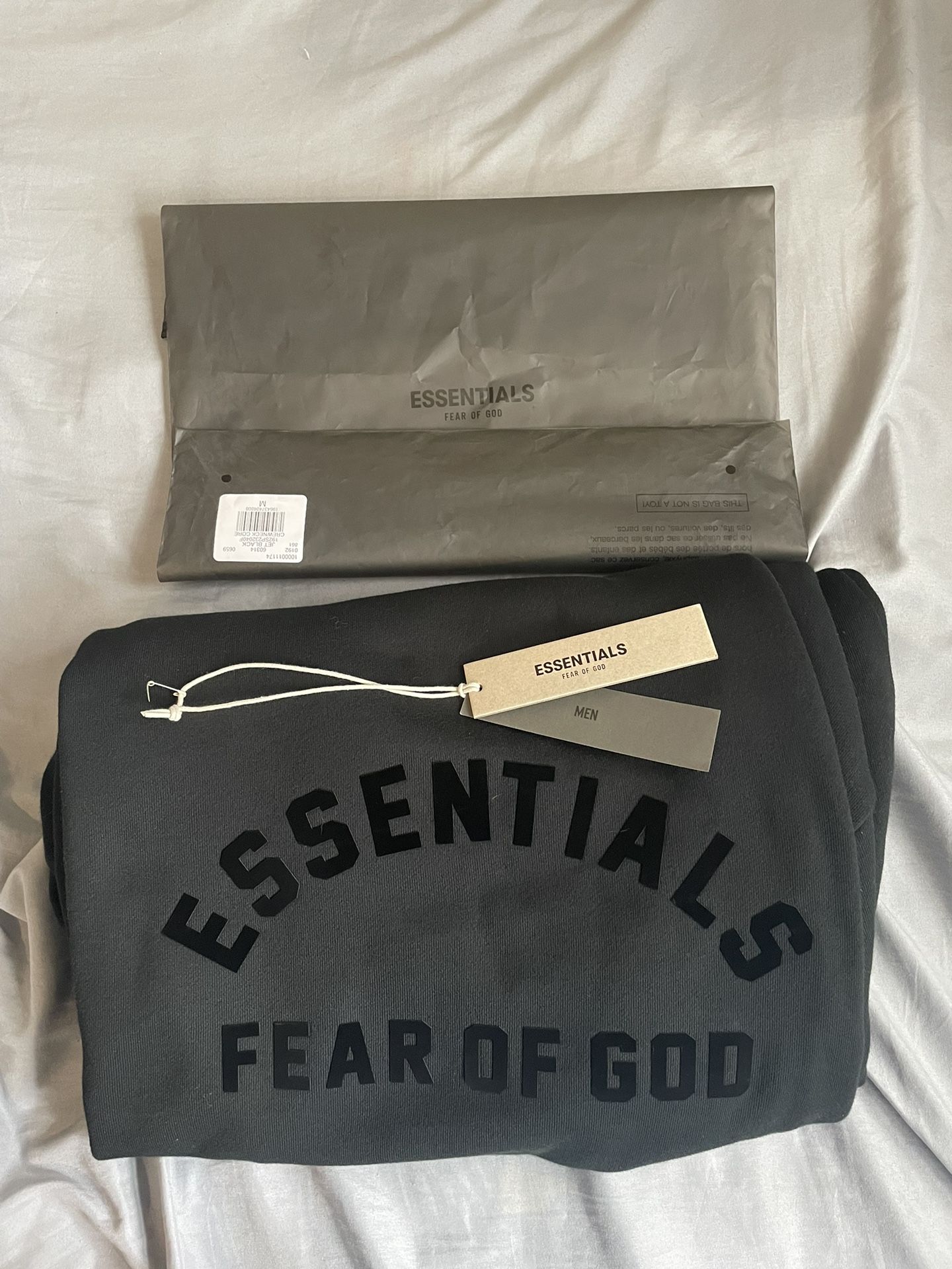  Essentials Fear of God Crewneck/Hoodie Jet black 