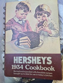 Vintage Herseys 1934 Cookbook