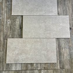 Grey Porcelain tile 12x24 $1.50 Sf (12 Month payments)