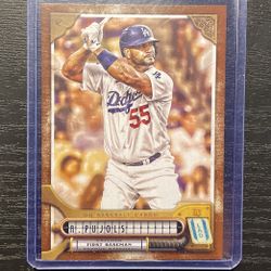 2022 Topps Gypsy Queen Albert Pujols Baseball Card #275 11 Out Of 399