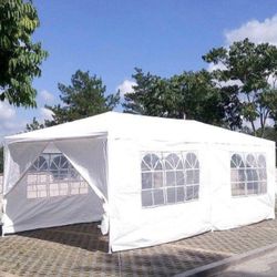 White Gazebo,Canopy Tent /party Canopy Tent 10ft x20ft Tents For Birthday 🎂 🎉 Parties,CARPA