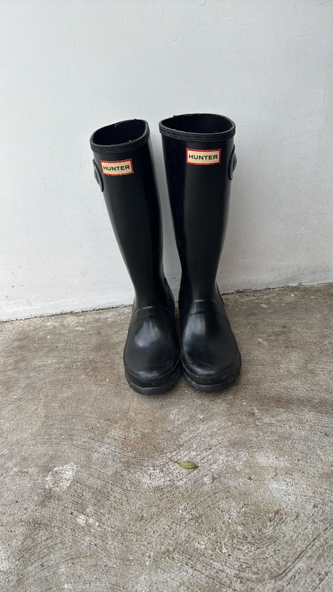 Girl Size 4 Hunter Rain Boots