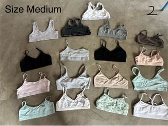 Girls Bras-Size Medium & Large