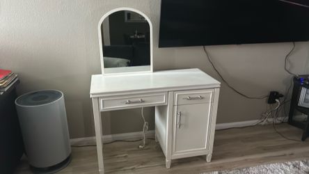 White desk