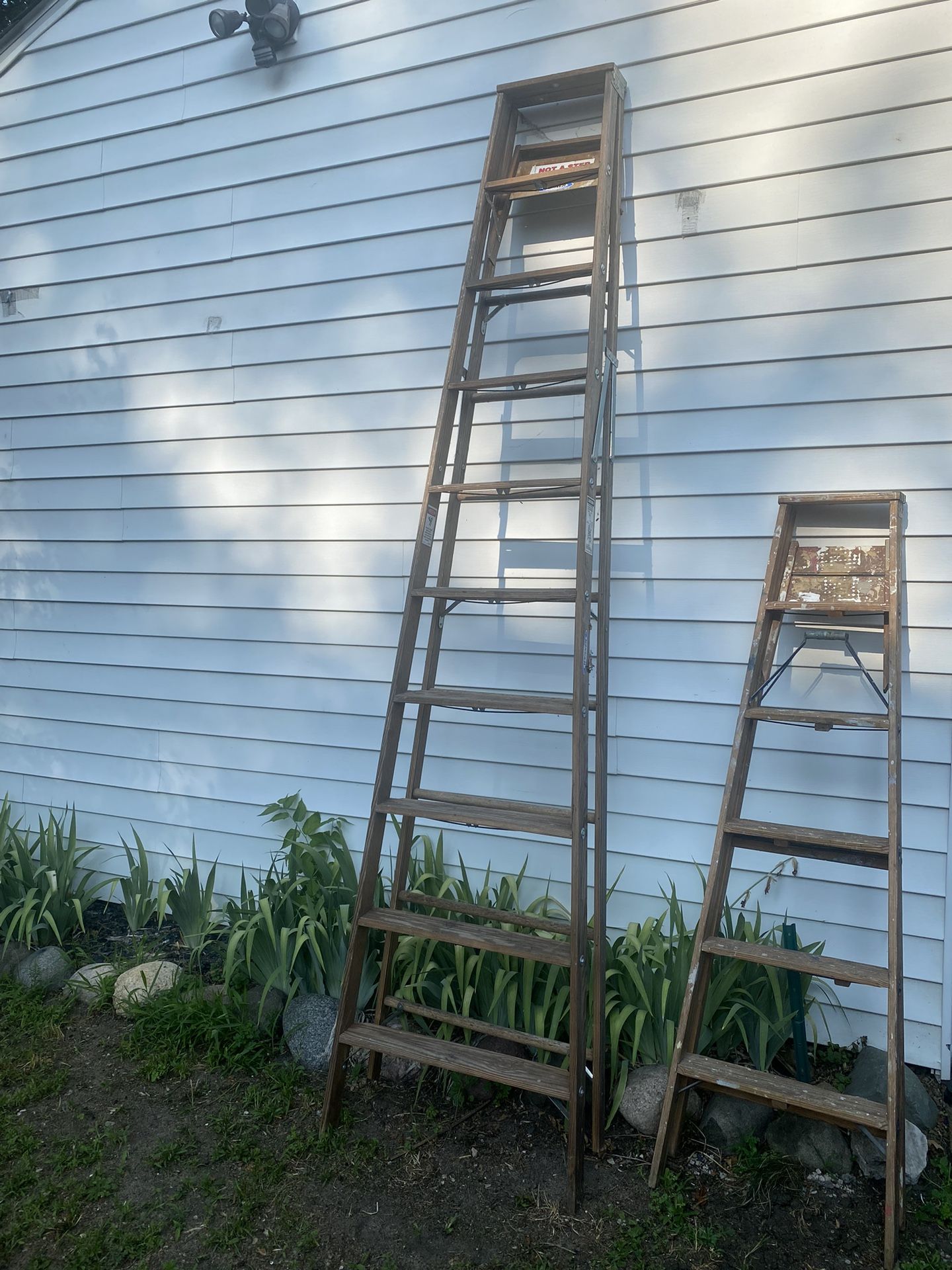 Antique Wooden Ladder