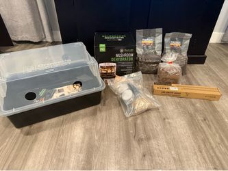 Huge Complete Mushroom Growing & Dehydrator Kit – Brand New