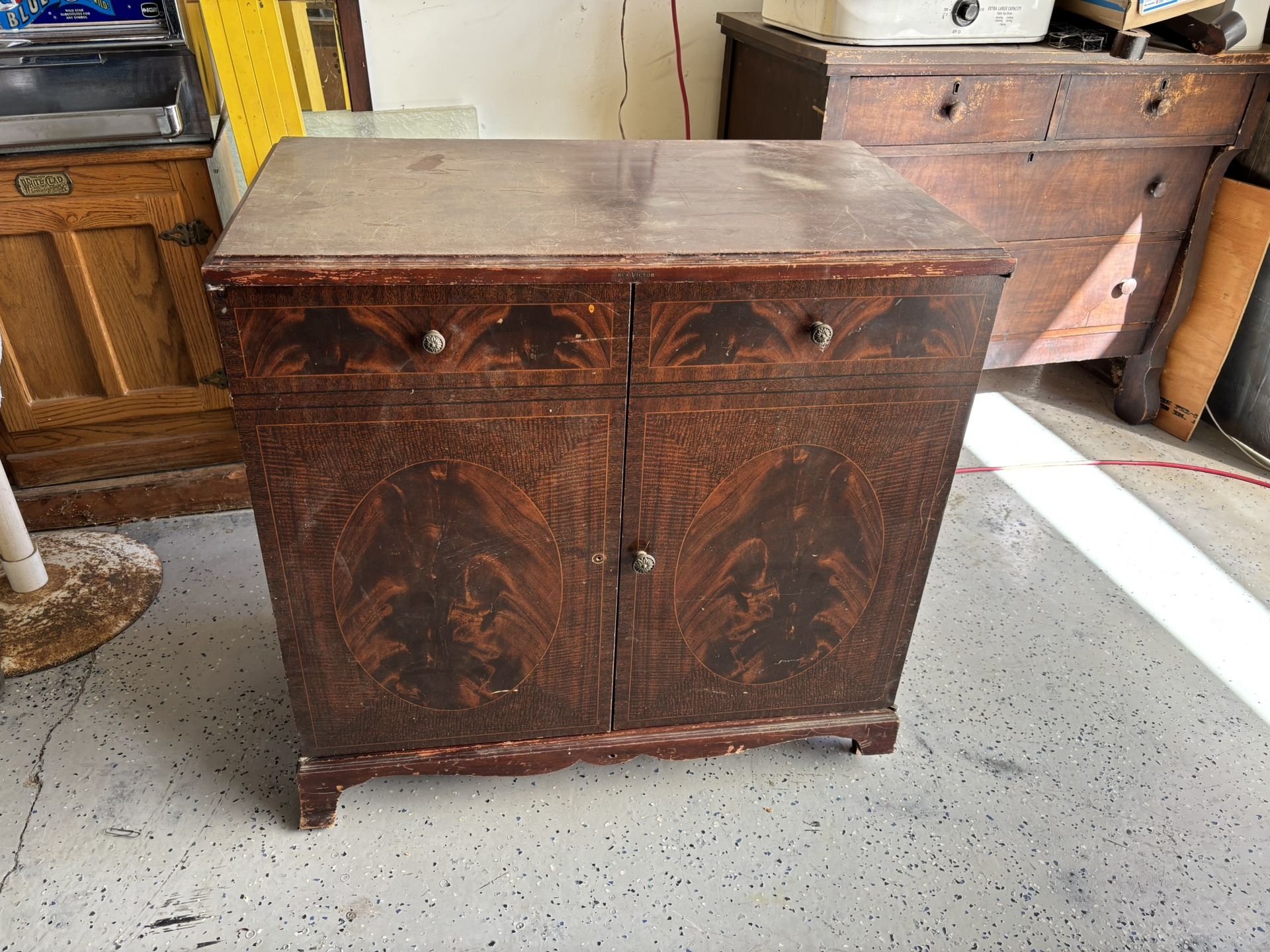 RCA Antique Stereo Cabinet