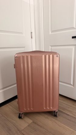 Calpak large luggage in Shell pink - used condition