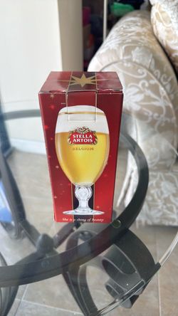 Stella Artois Belgium Chalice Glass Boxed