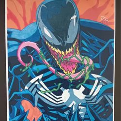 Venom - Sinister Symbiote Print