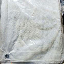 Heavy Duty 20x20 Tarp Lona white water resistant Multi-use new