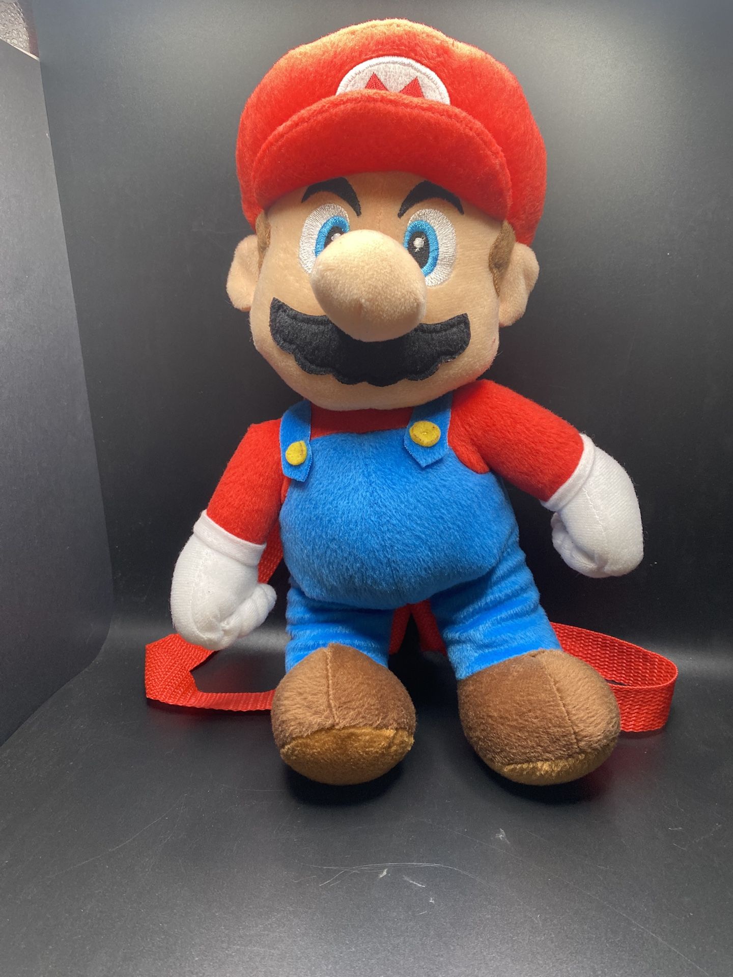 (NEW) Super Mario Nintendo Mario Plush 12" Backpack (PERFECT FOR BIRTHDAY PARTIES)