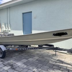 14ft Tracker Jon Boat with Trailer 