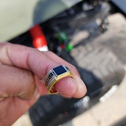 14k Gold Versace Ring