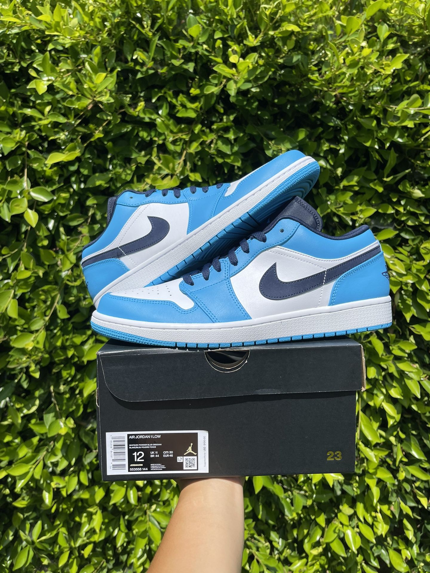 Air Jordan 1 Low UNC Powder Blue Size 12 for Sale in Hawthorne, CA - OfferUp