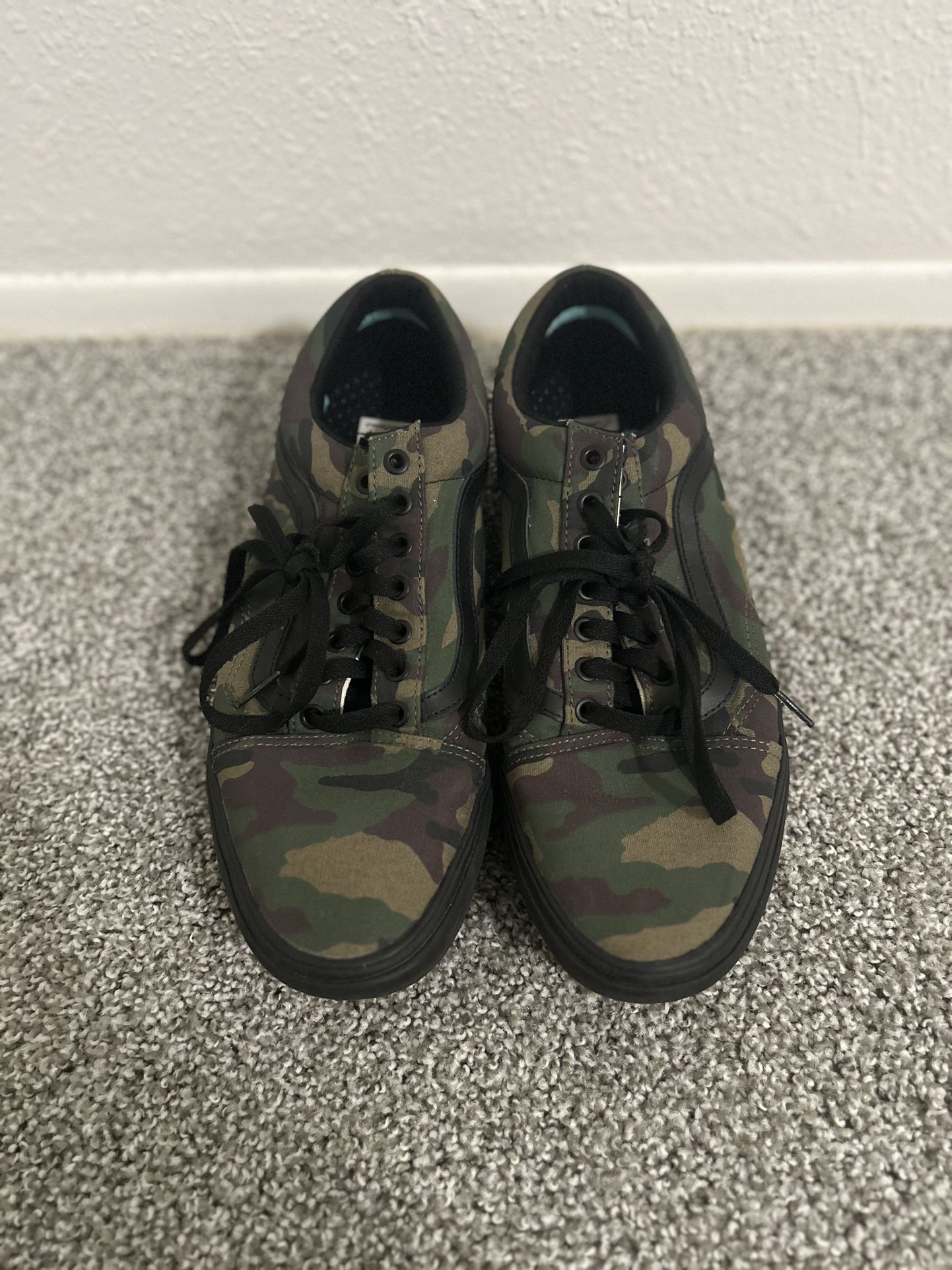 Camouflage Vans