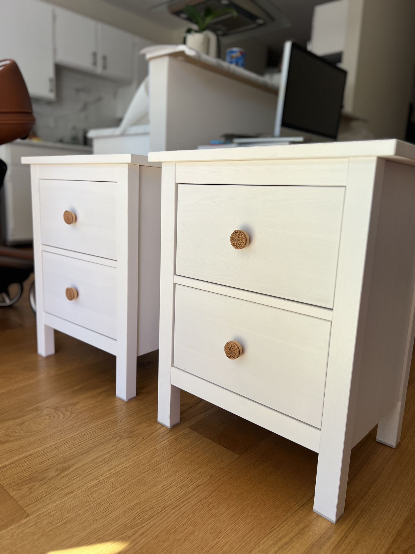 2 Ikea Nightstands HEMNES