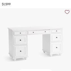 Pottery Barn Teen Chelsea Desk With Hutch