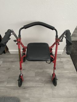 walker with wheels