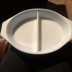 Pyrex Vintage Divided Dish