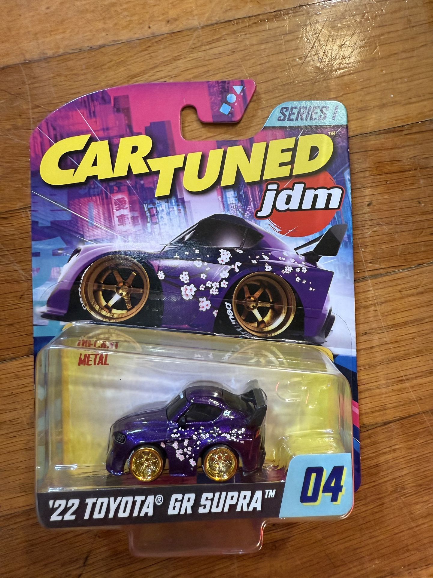 Car Tuned JDM '22 Toyota GR Supra #04 GOLD RIMS! Hobby Lobby Chase ?π₯