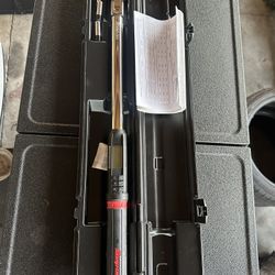 Snap-On 1/2 Flex Head Torque/Angle Degree Torque Wrench