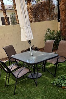 7 Piece Patio Table Set