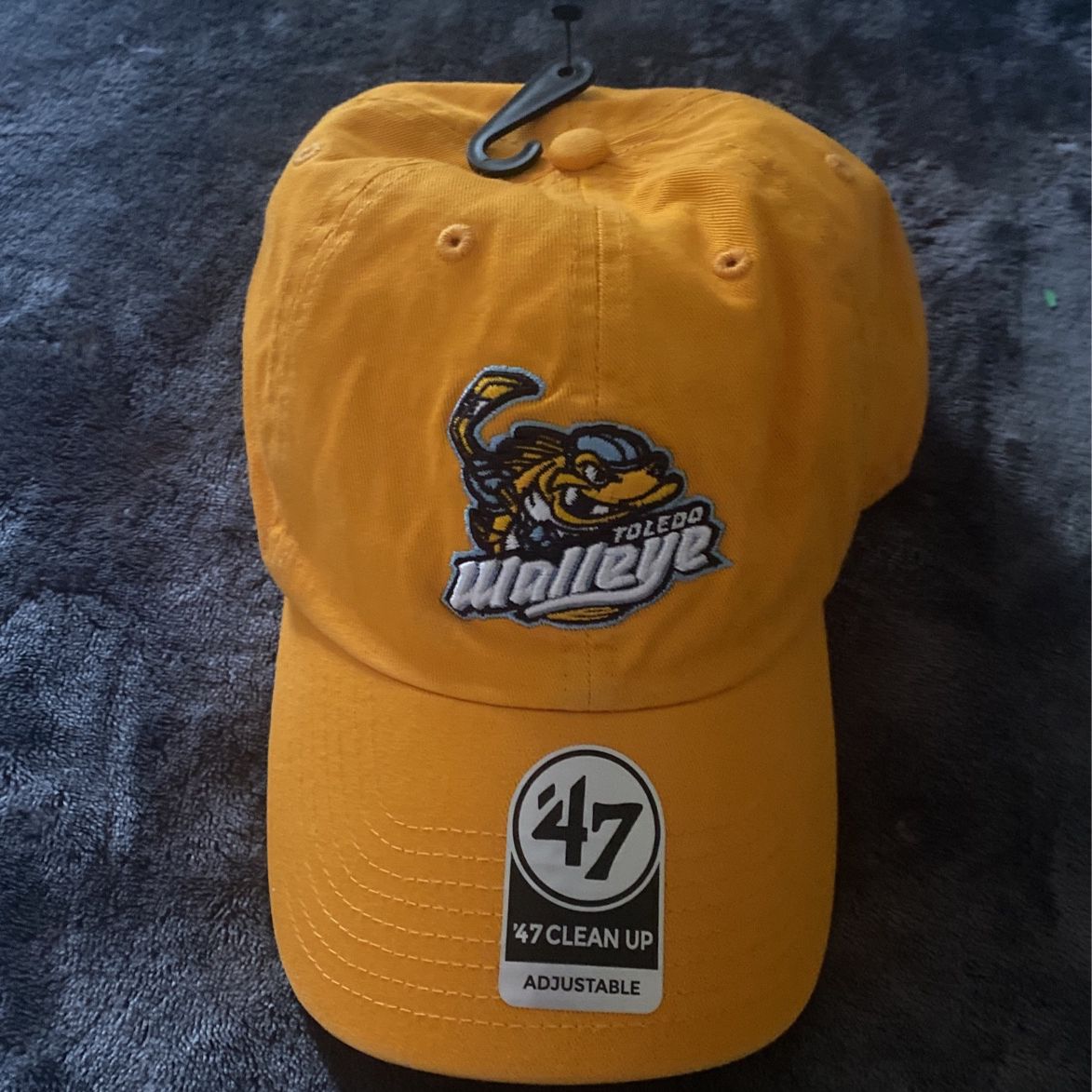 Vintage ECHL Toledo Walleye Snapback Baseball Cap 