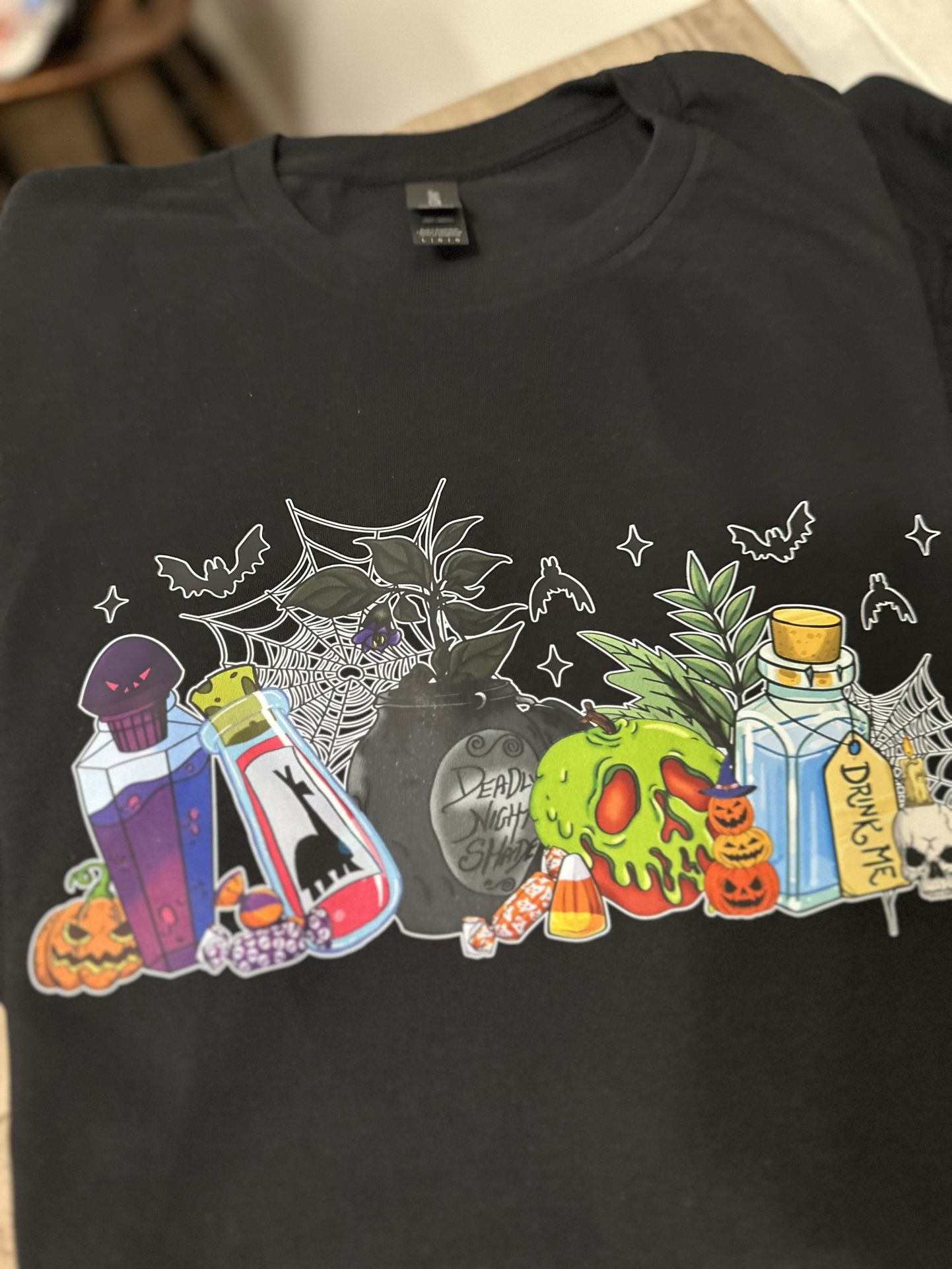 Disney Halloween Front And Back Custom T Shirts