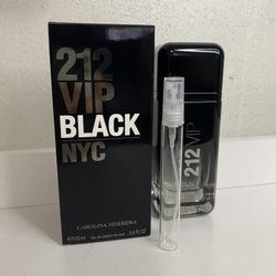 CH 212 VIP Men Black Decant 10ml