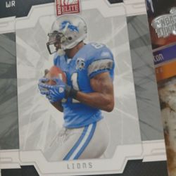 2 Calvin Johnson Cards 