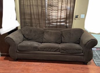 Couch Bed brown