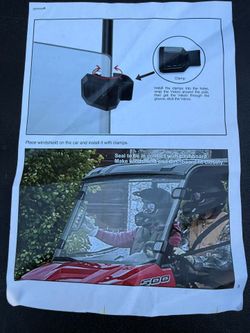 Polaris Ranger Midsize 500/570 Windshield