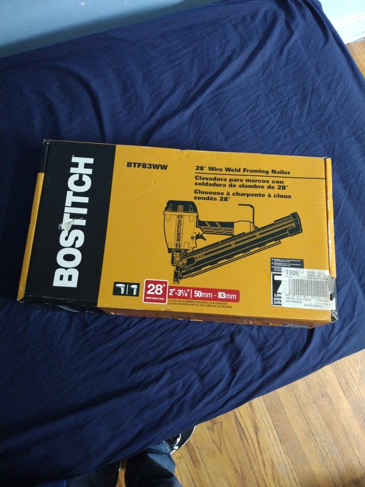 Bostitch 28 Wire Weld framing Nailer