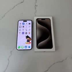APPLE IPHONE 15 PRO MAX NATURAL TITANIUM 256 GB AT&T