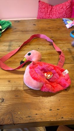 Flamingo purse by ty