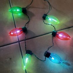 LED Christmas Light Necklace 