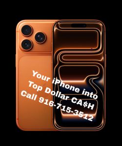 Your iPhone into Top Dollar CA$H
