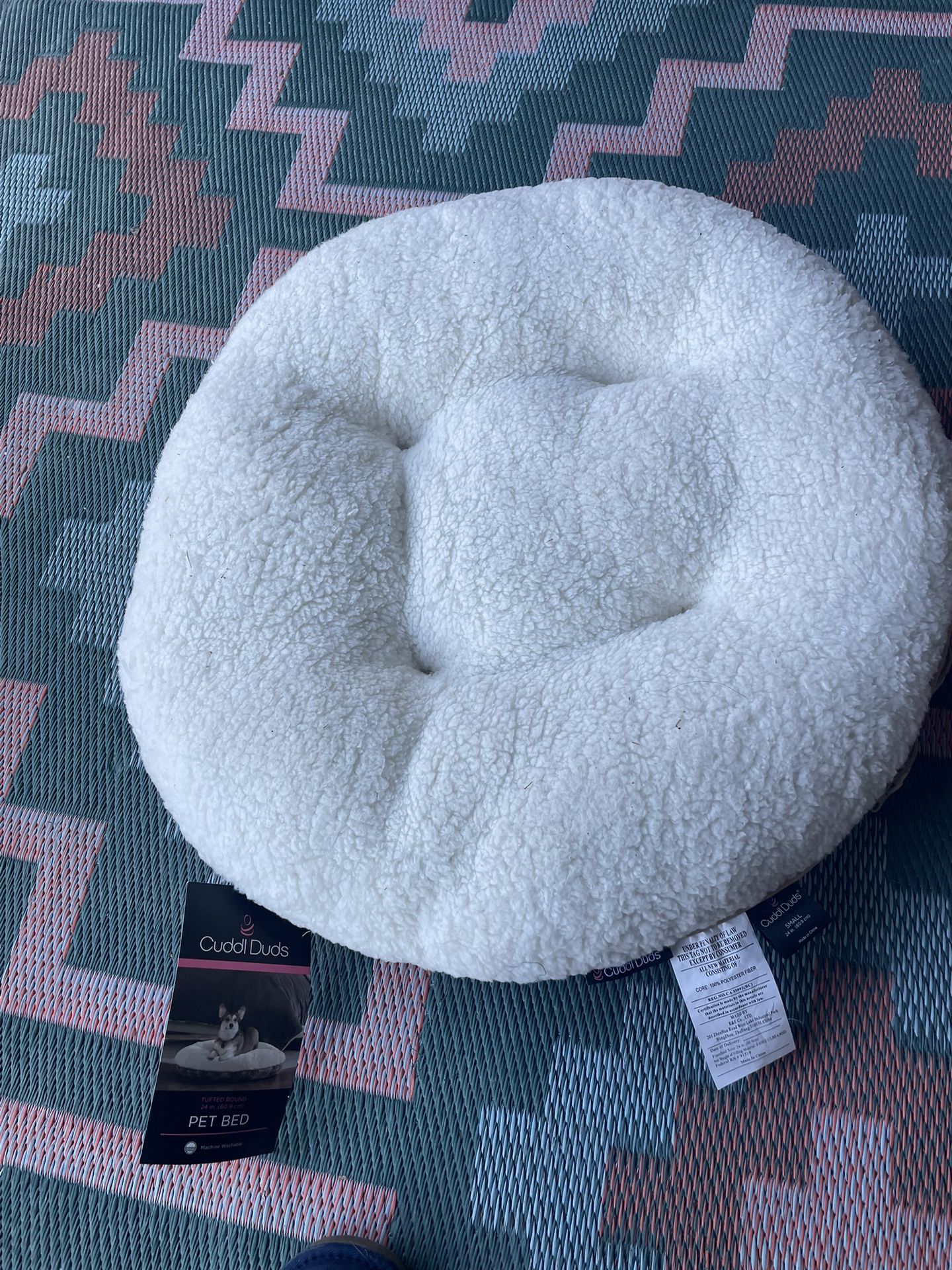 Cuddl duds top dog bed