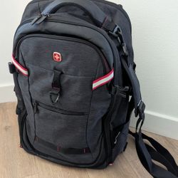 SwissGear Core Travel 22" Backpack - Charcoal Gray