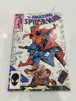 The Amazing Spider-Man #260 Marvel Comics 1985 Hobgoblin Appearance FN+, Marker on the back CVR