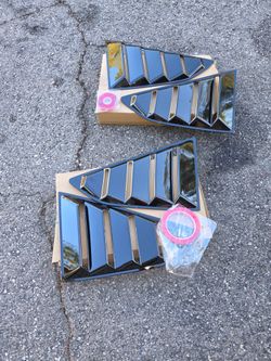 Ford mustang window covers new!!