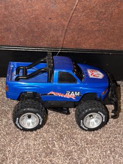 Nikko Dodge Ram Power Monster Truck RC Remote Control Toy No Remote Used Pre Own