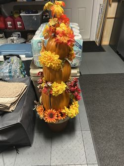 Fall Decoration Pumpkin Stand