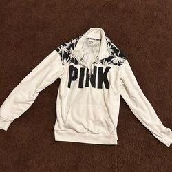 Pink Quarter Zip Jacket 