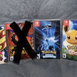 Nintendo switch Pokémon games $45 each