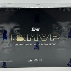2025 Topps MLB MVP Collection Baseball Hobby Box - Ohtani & Judge Sealed Box