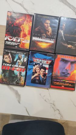 Tom Cruise DVD Collection – 6 Movies
