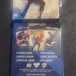Superman Playing Cards 