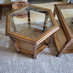 Glass Top End Tables